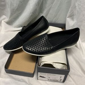 ECCO Touch Ballerina Flats, Black, size 7